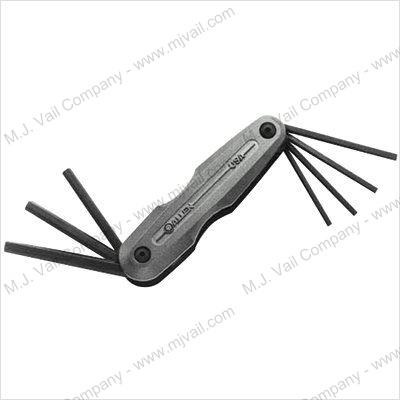 7PC DURACAST METRIC FOLD UP; 1.5MM - 6MM