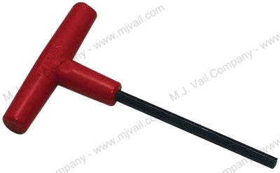 HEX T HDL 1/4 619L PLAS-T-KEY